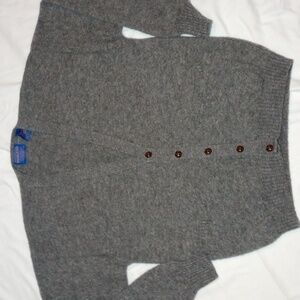 Pendleton Gray Cardigan Sweater